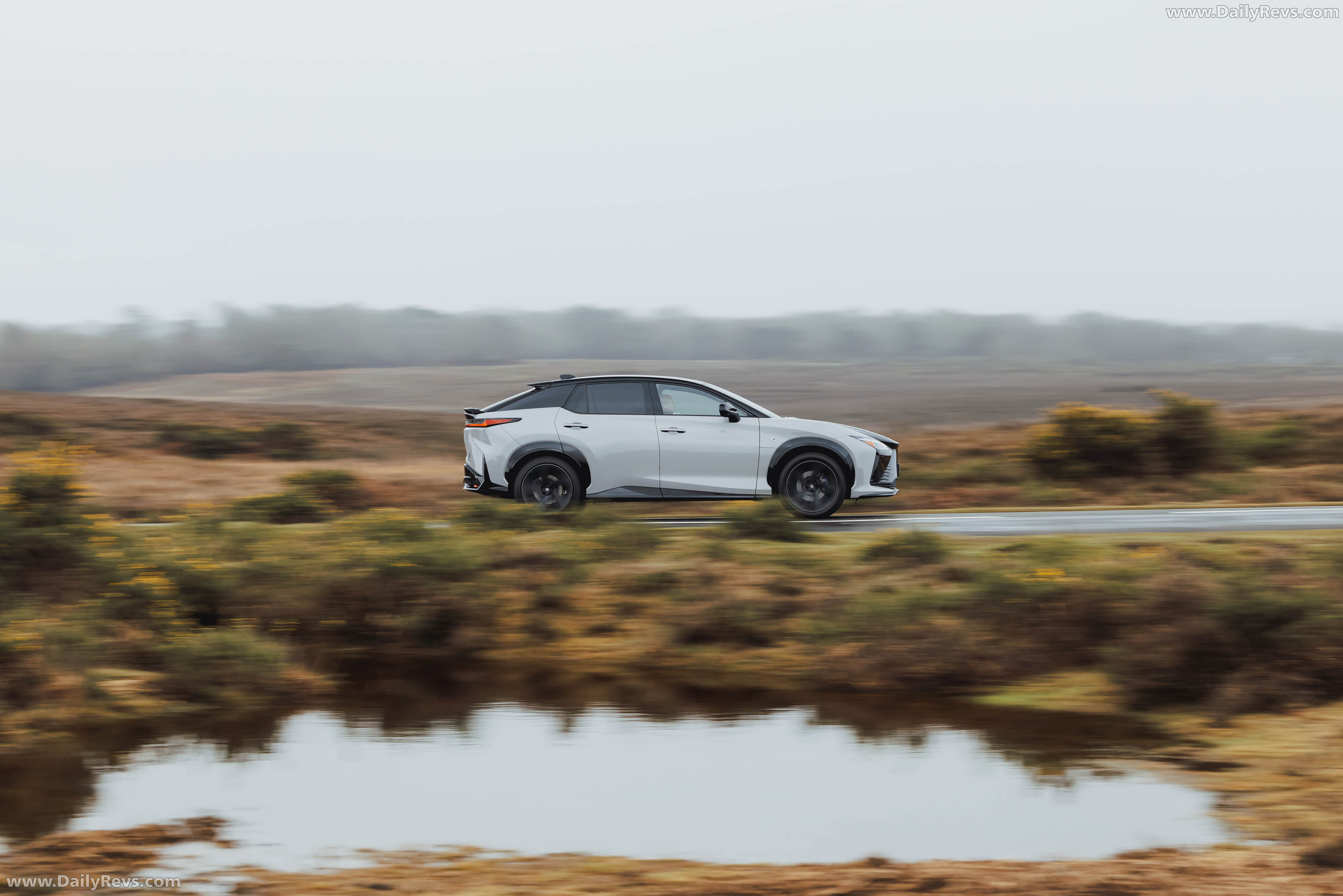 2026 Lexus RZ 550e F SPORT UK Version Side View