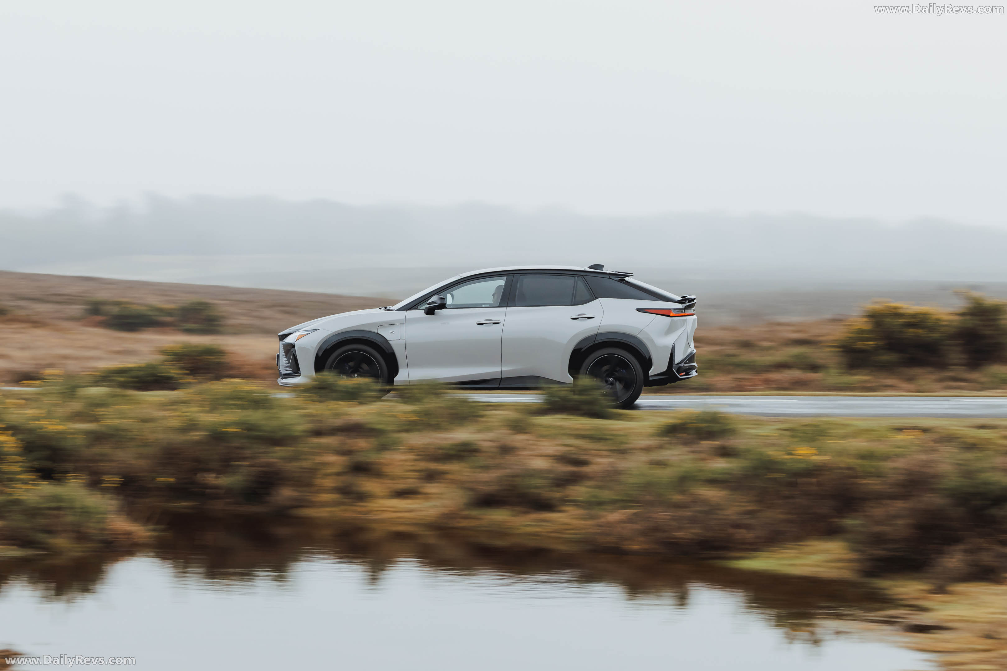 2026 Lexus RZ 550e F SPORT UK Version Side View