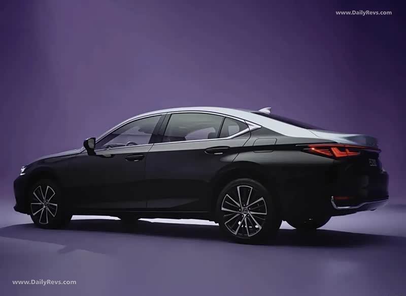 2026 Lexus ES 200 Moon Shadow Edition Rear View