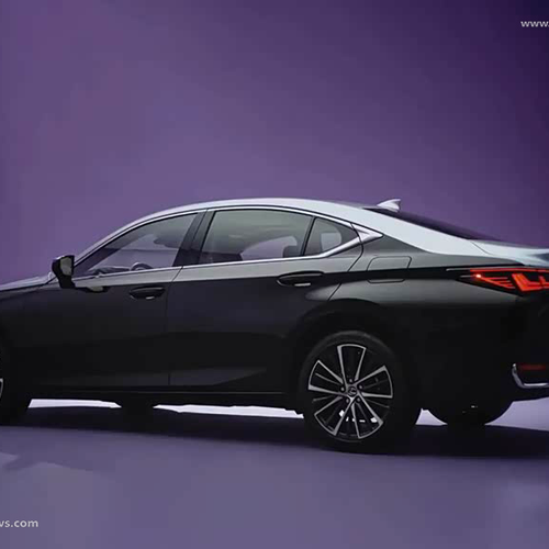 2026 Lexus ES 200 Moon Shadow Edition Rear View