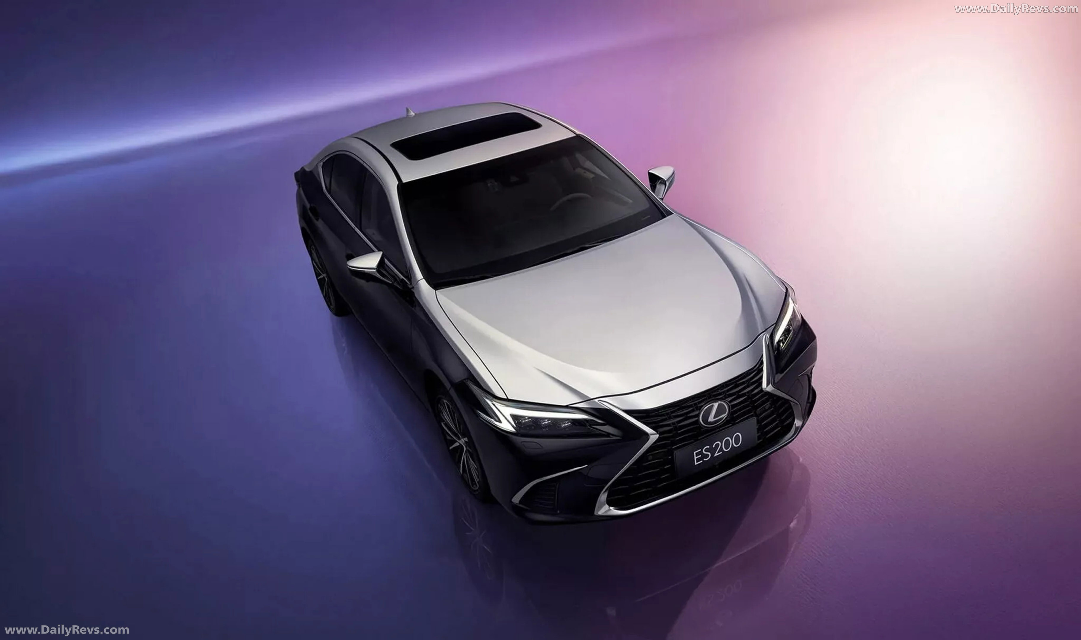 2026 Lexus ES 200 Moon Shadow Edition Top View