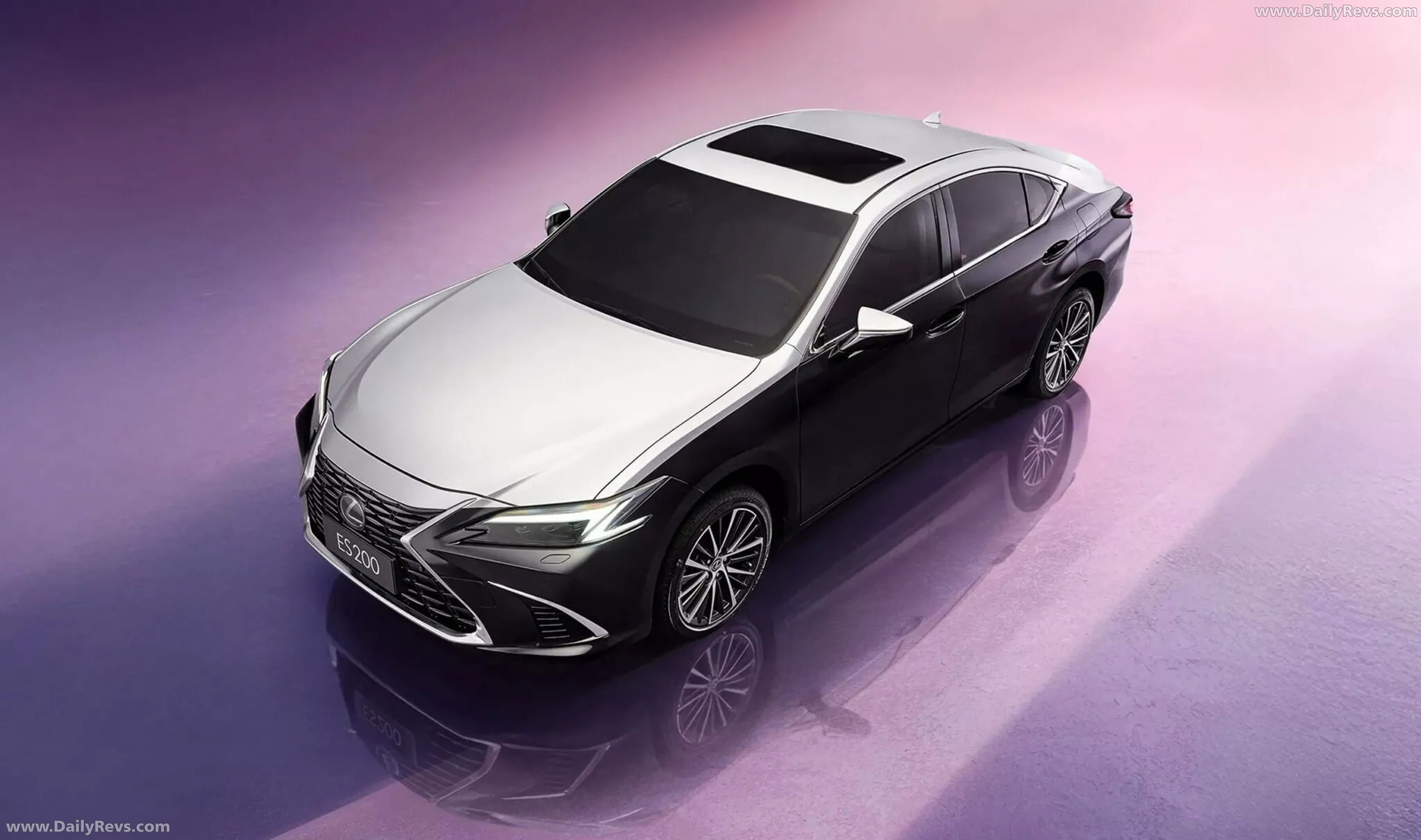 2026 Lexus ES 200 Moon Shadow Edition Top View