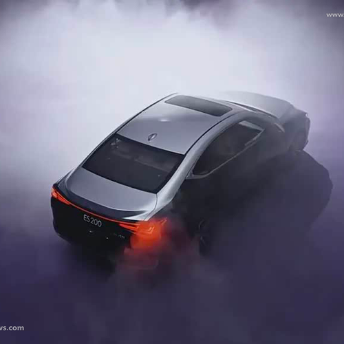 2026 Lexus ES 200 Moon Shadow Edition Top View