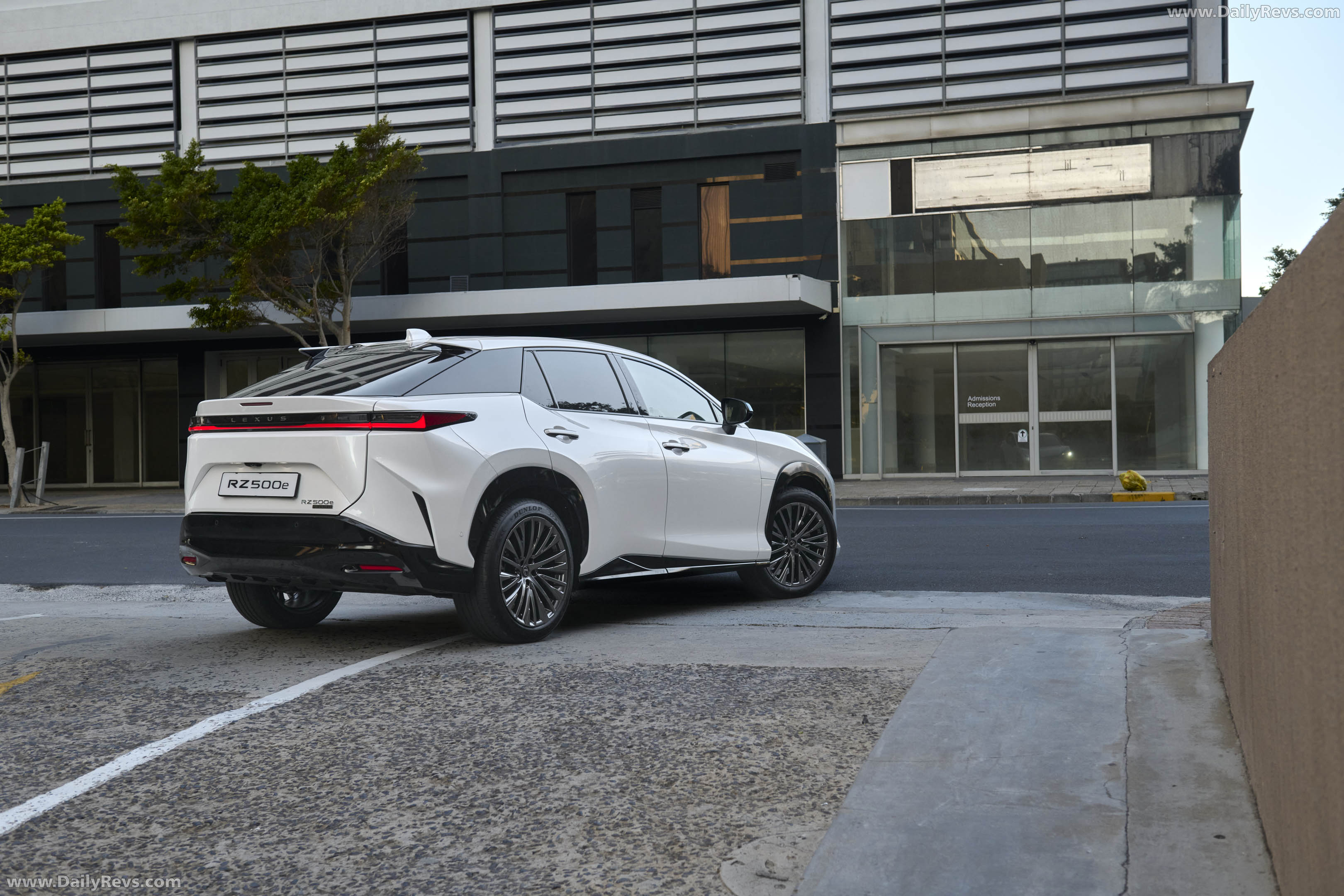 2026 Lexus RZ 550e South African Version Rear View