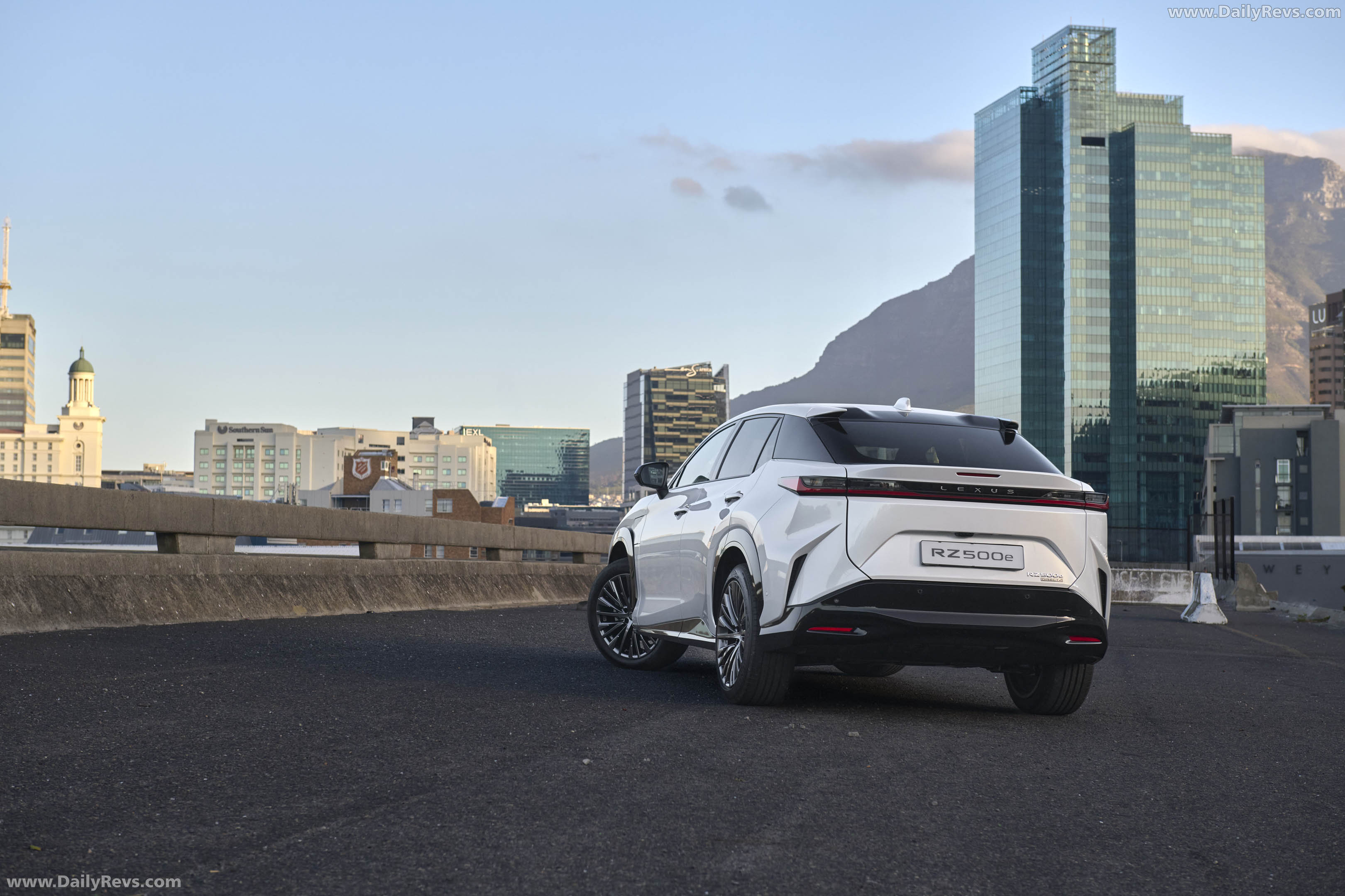 2026 Lexus RZ 550e South African Version Rear View
