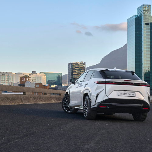 2026 Lexus RZ 550e South African Version Rear View