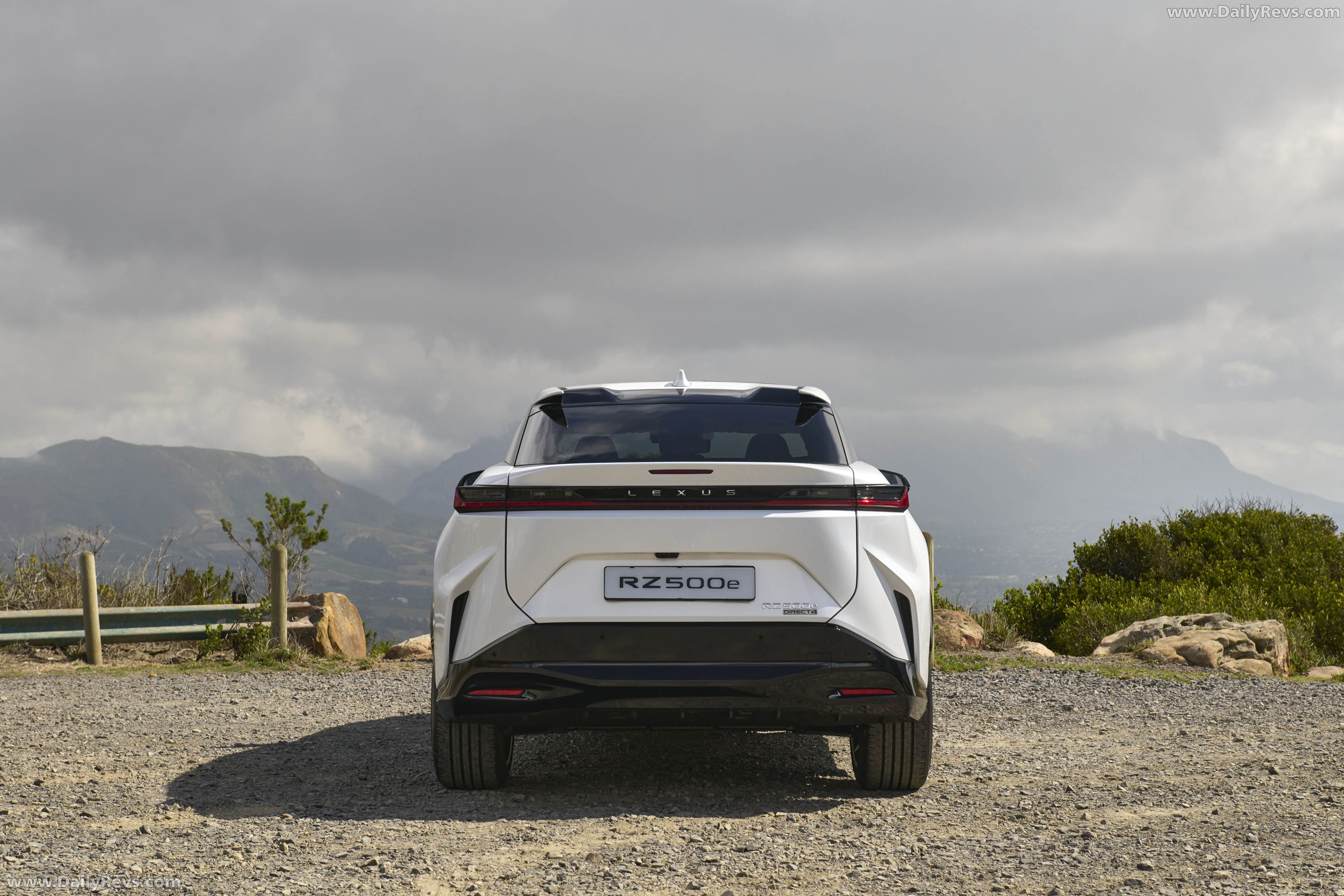 2026 Lexus RZ 550e South African Version Rear View