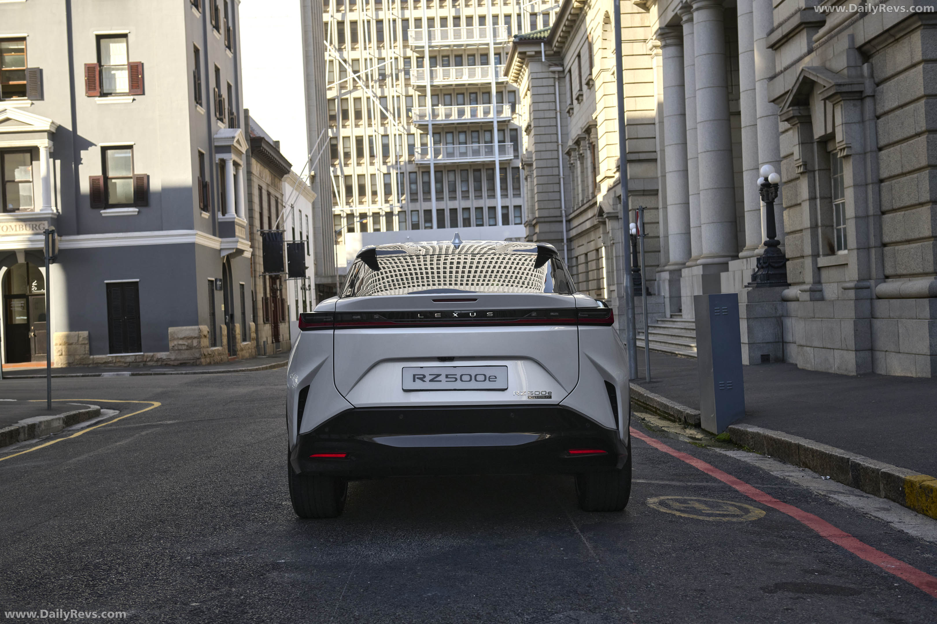 2026 Lexus RZ 550e South African Version Rear View