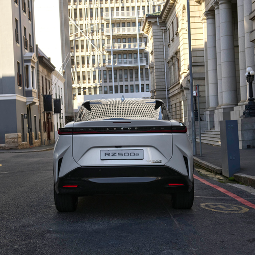 2026 Lexus RZ 550e South African Version Rear View