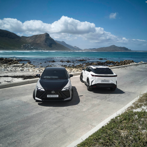 2026 Lexus RZ 550e South African Version Rear View