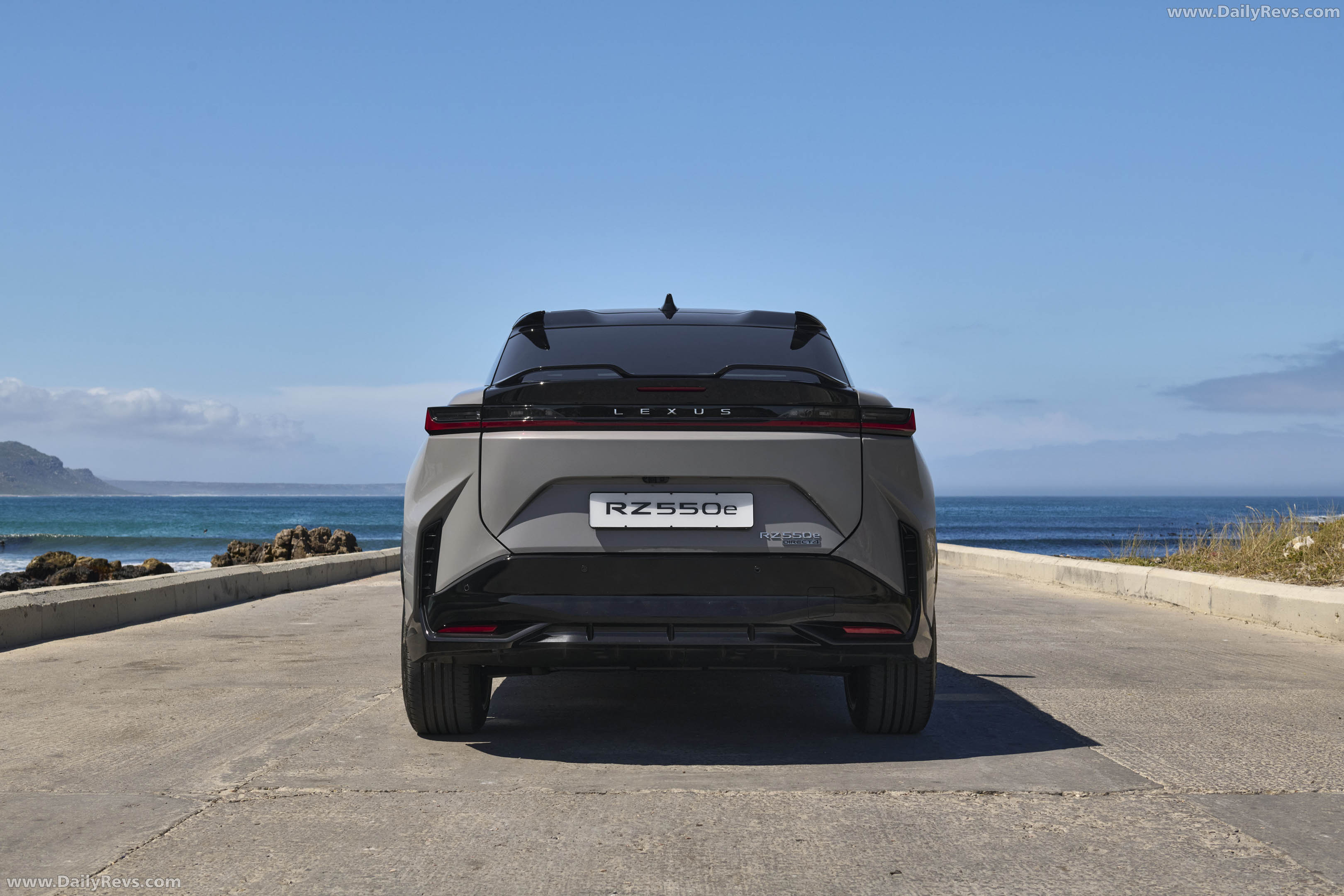 2026 Lexus RZ 550e South African Version Rear View