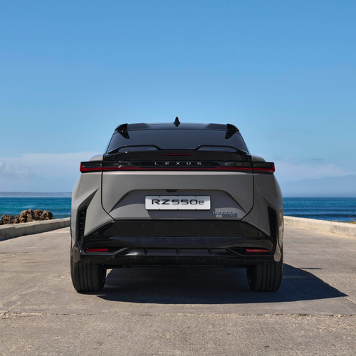 2026 Lexus RZ 550e South African Version Rear View