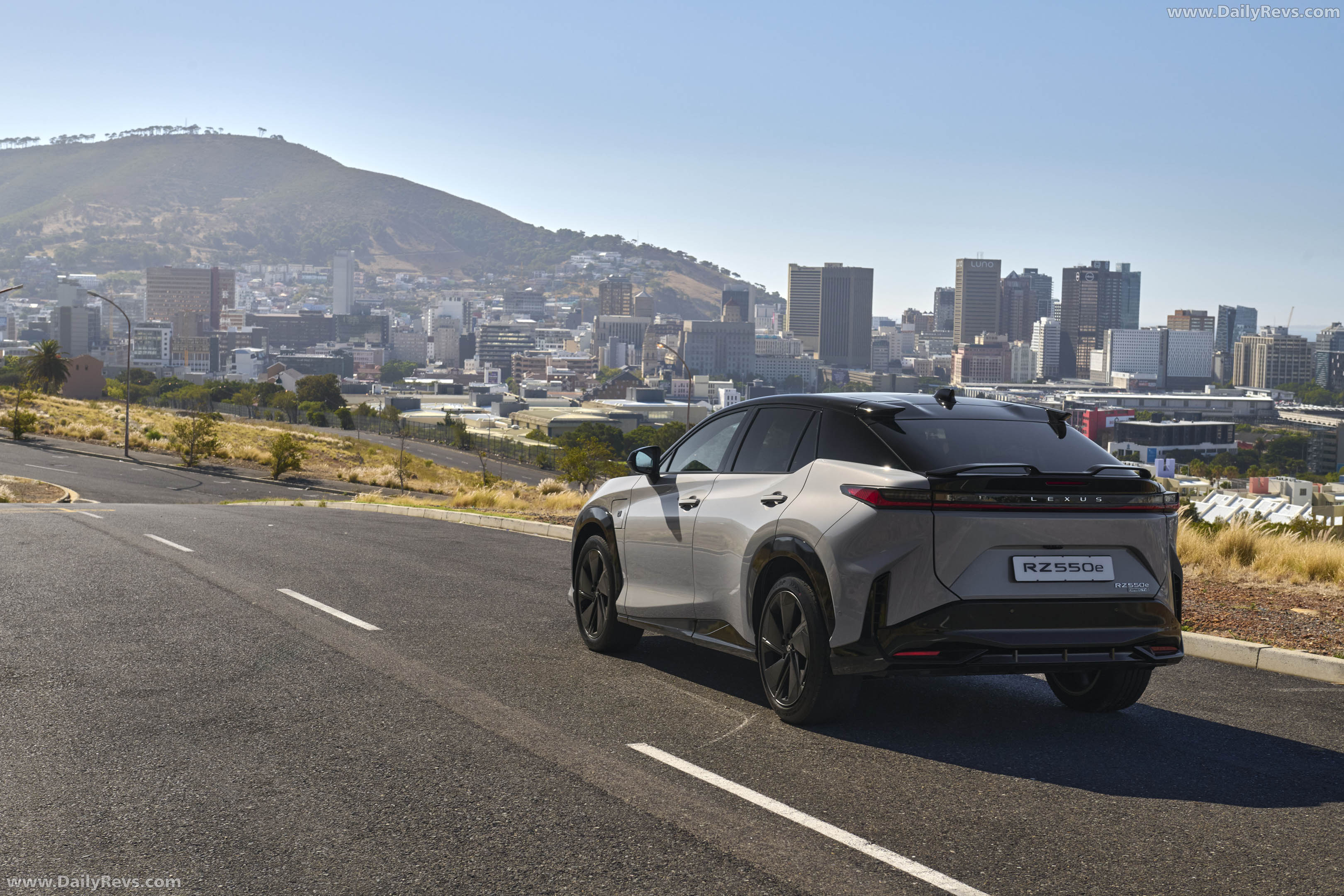 2026 Lexus RZ 550e South African Version Rear View