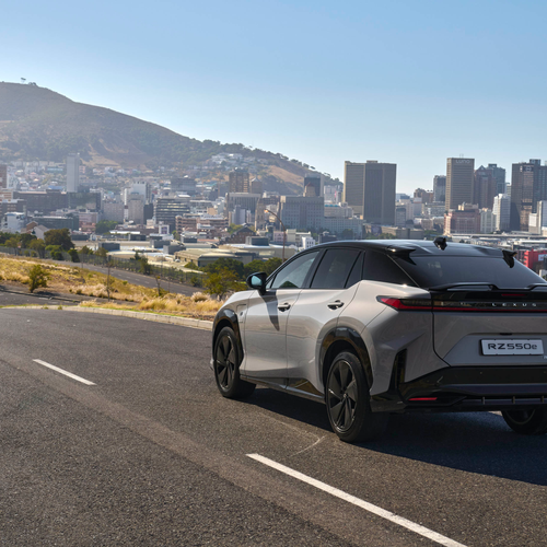 2026 Lexus RZ 550e South African Version Rear View