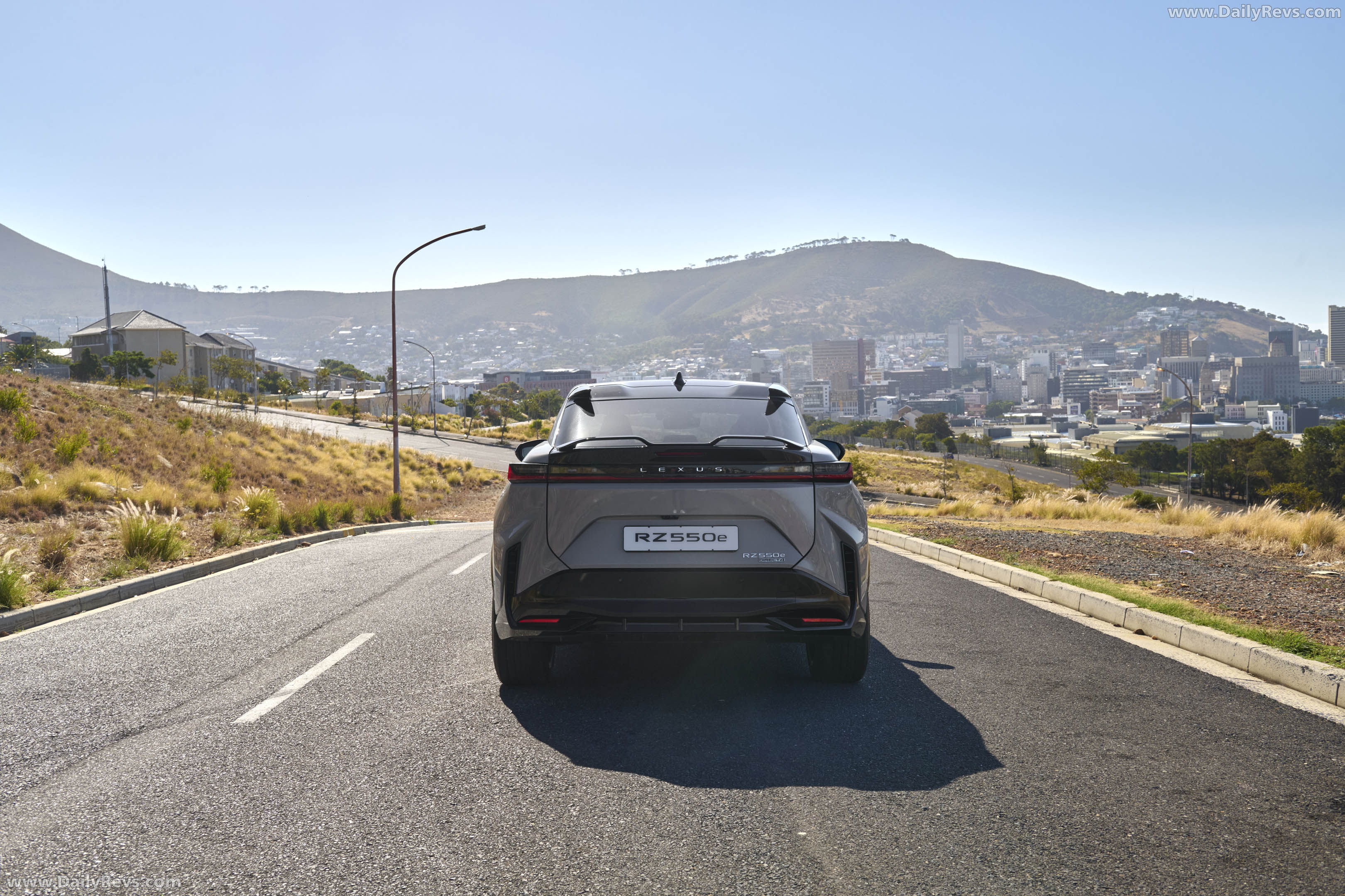 2026 Lexus RZ 550e South African Version Rear View