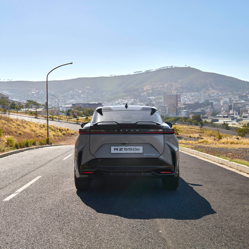 2026 Lexus RZ 550e South African Version Rear View