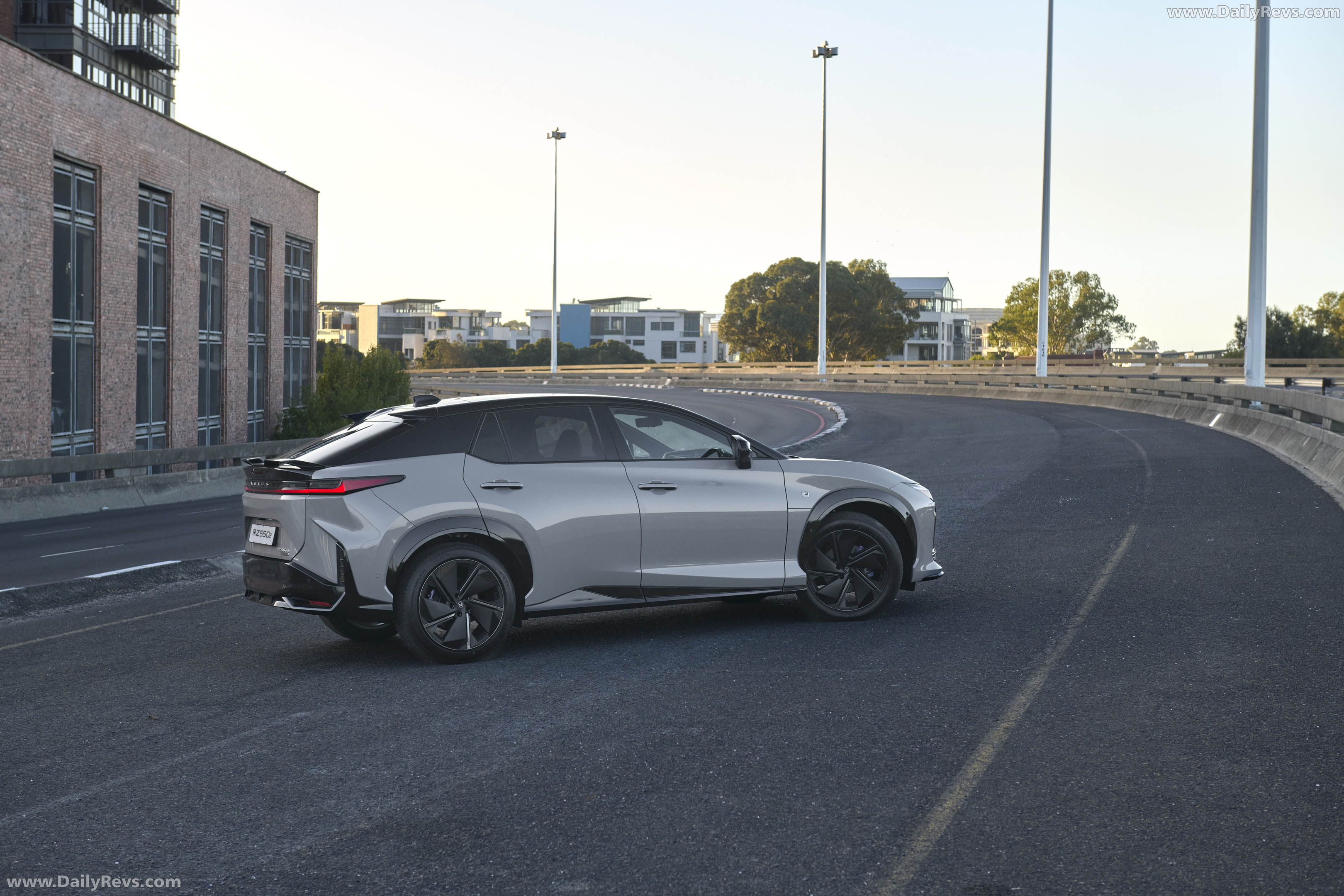 2026 Lexus RZ 550e South African Version Rear View