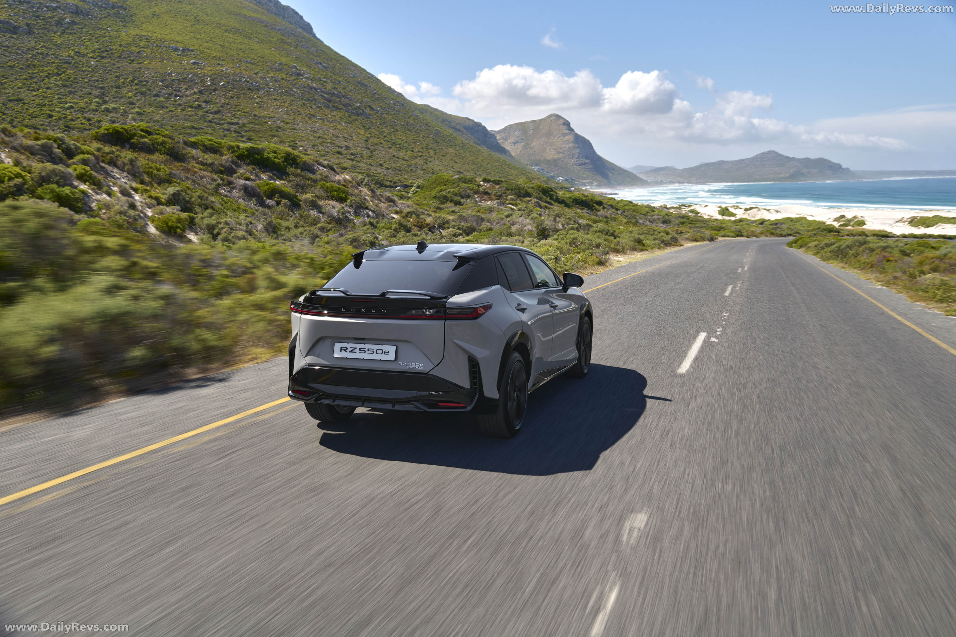 2026 Lexus RZ 550e South African Version Rear View