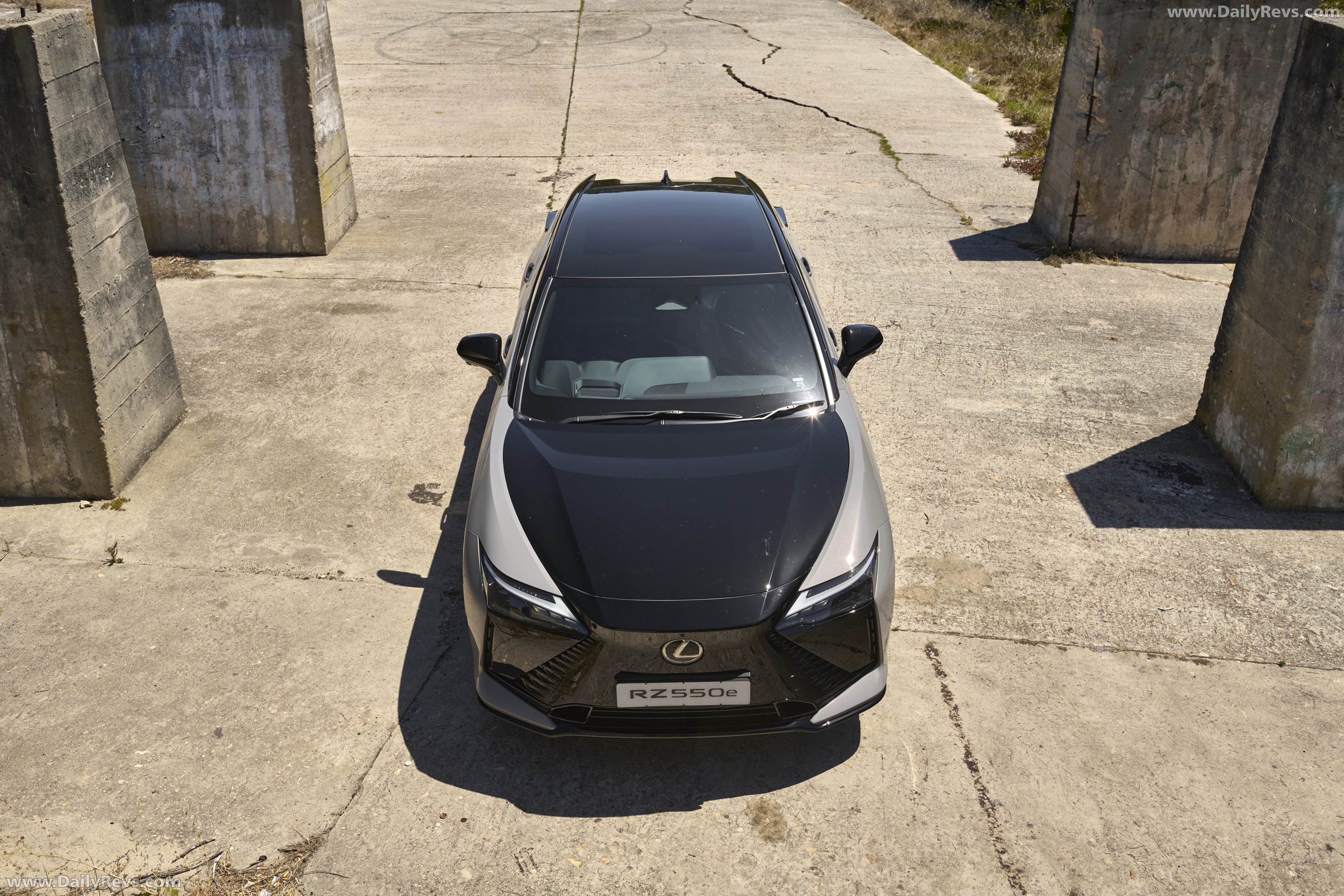 2026 Lexus RZ 550e South African Version Top View