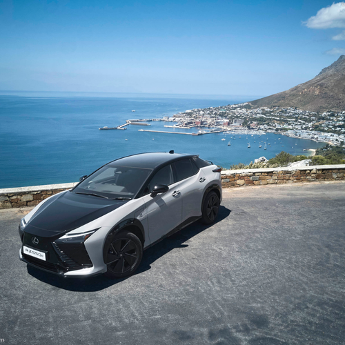 2026 Lexus RZ 550e South African Version Top View