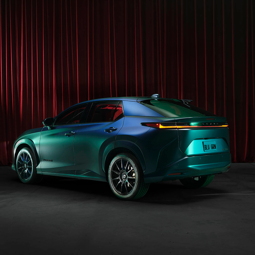 2026 Lexus RZ Blue In Green Edition Rear View