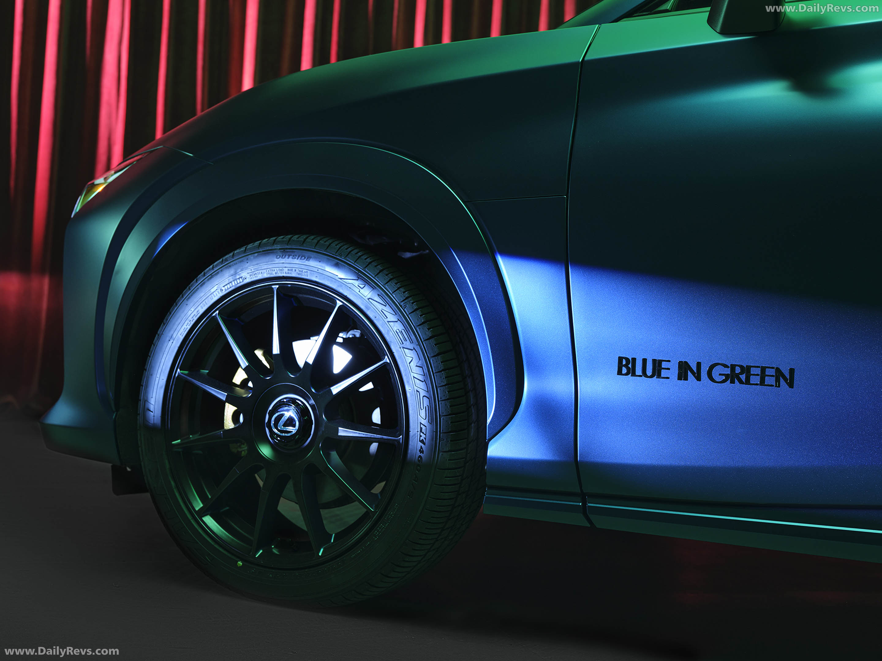 2026 Lexus RZ Blue In Green Edition Exterior