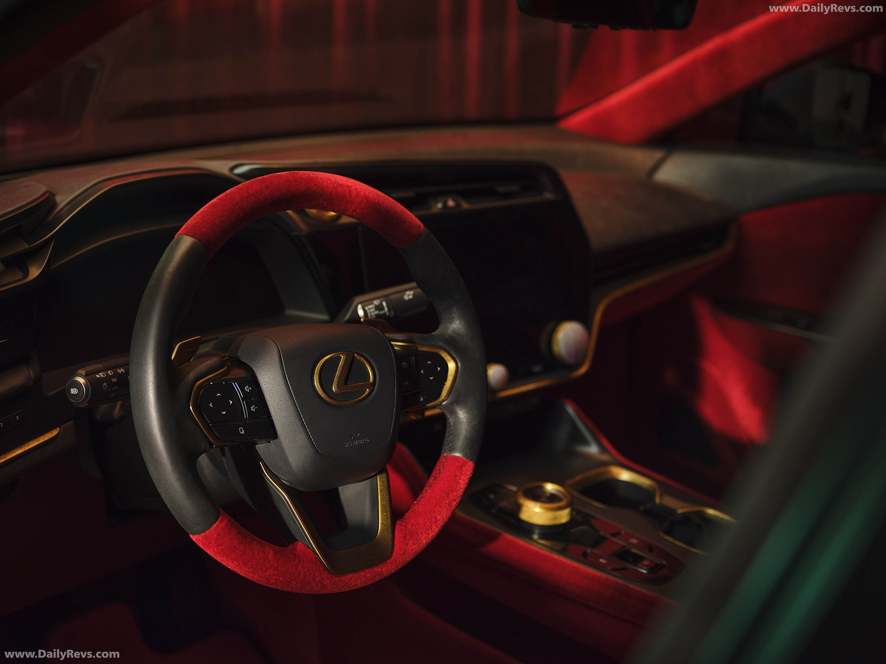 2026 Lexus RZ Blue In Green Edition Interior