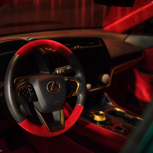 2026 Lexus RZ Blue In Green Edition Interior