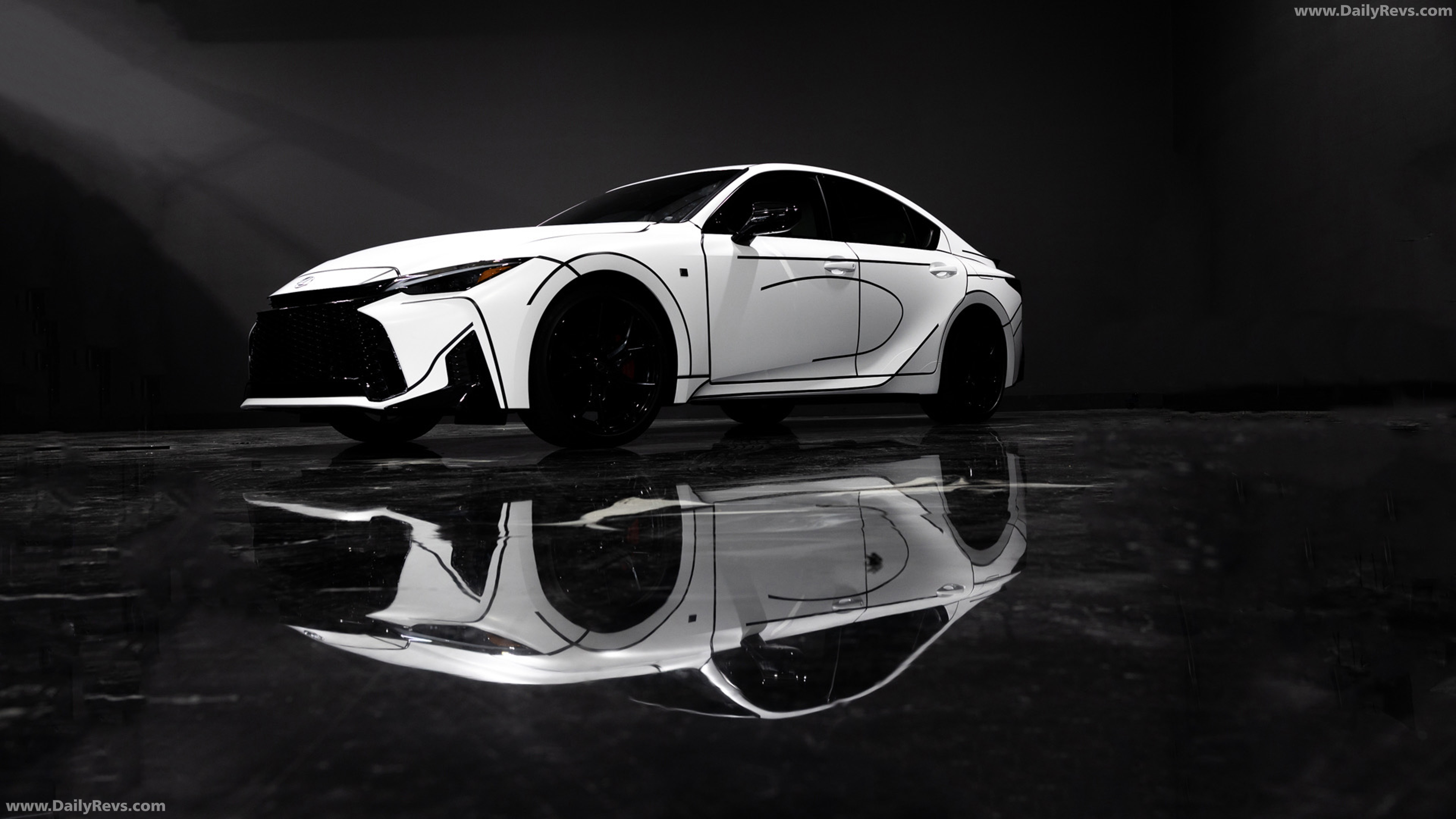 2026 Lexus IS 350 x Alex Alpert Side View