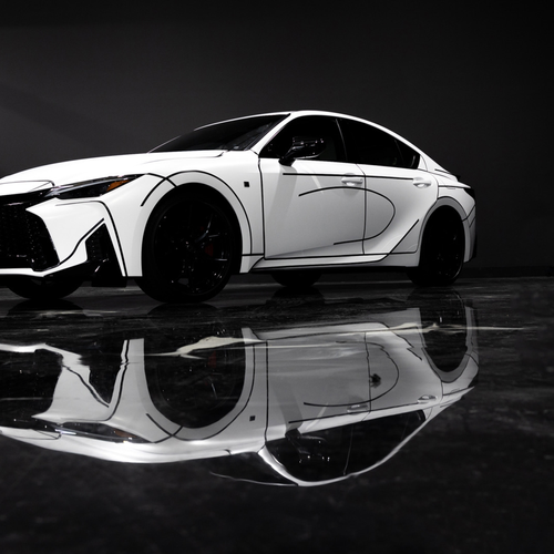 2026 Lexus IS 350 x Alex Alpert Side View