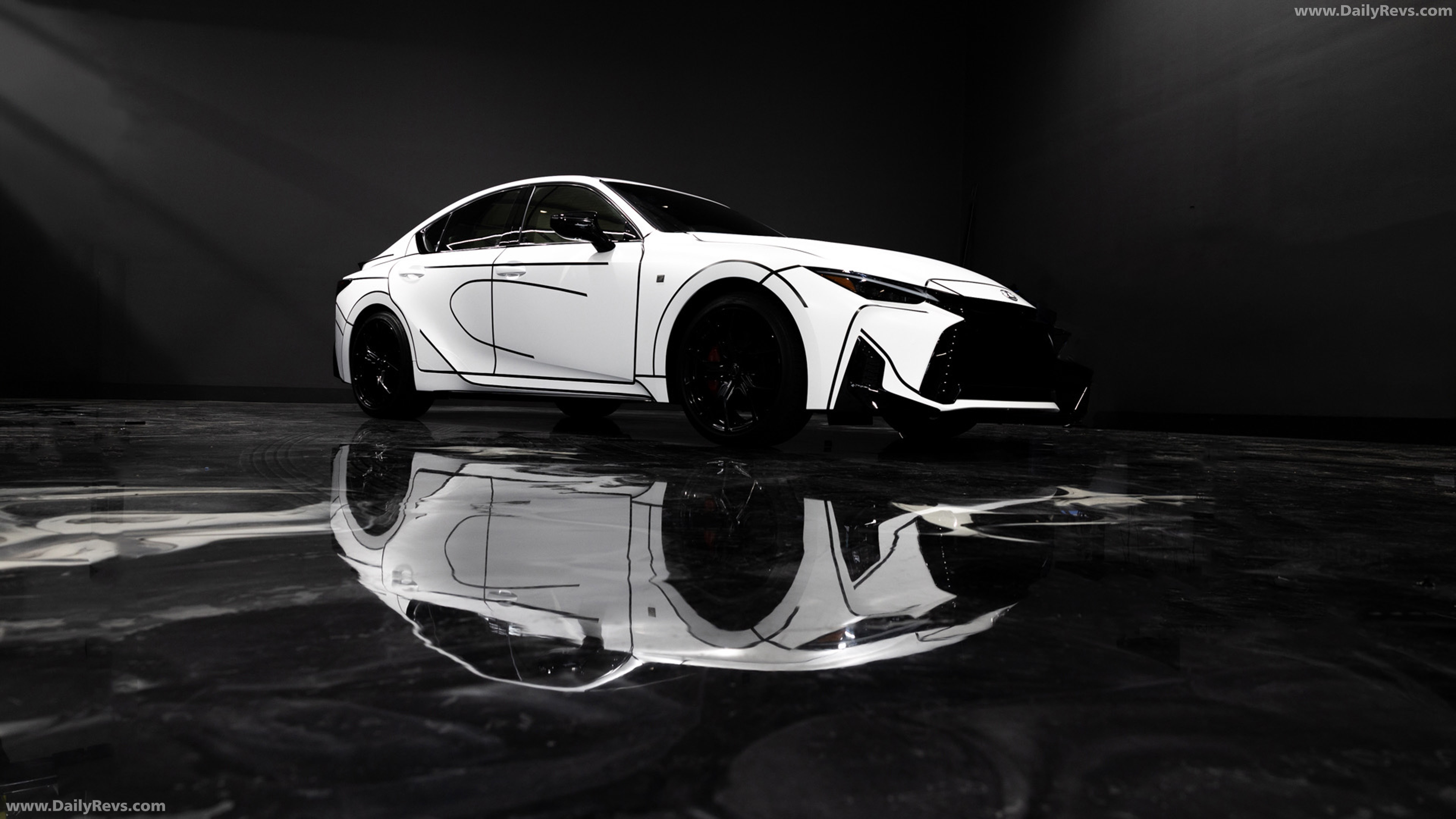 2026 Lexus IS 350 x Alex Alpert Side View