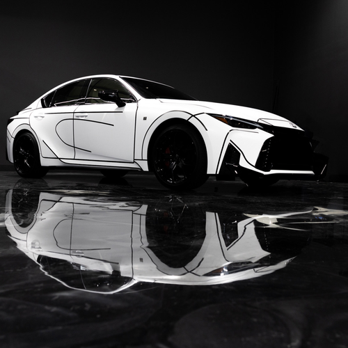 2026 Lexus IS 350 x Alex Alpert Side View