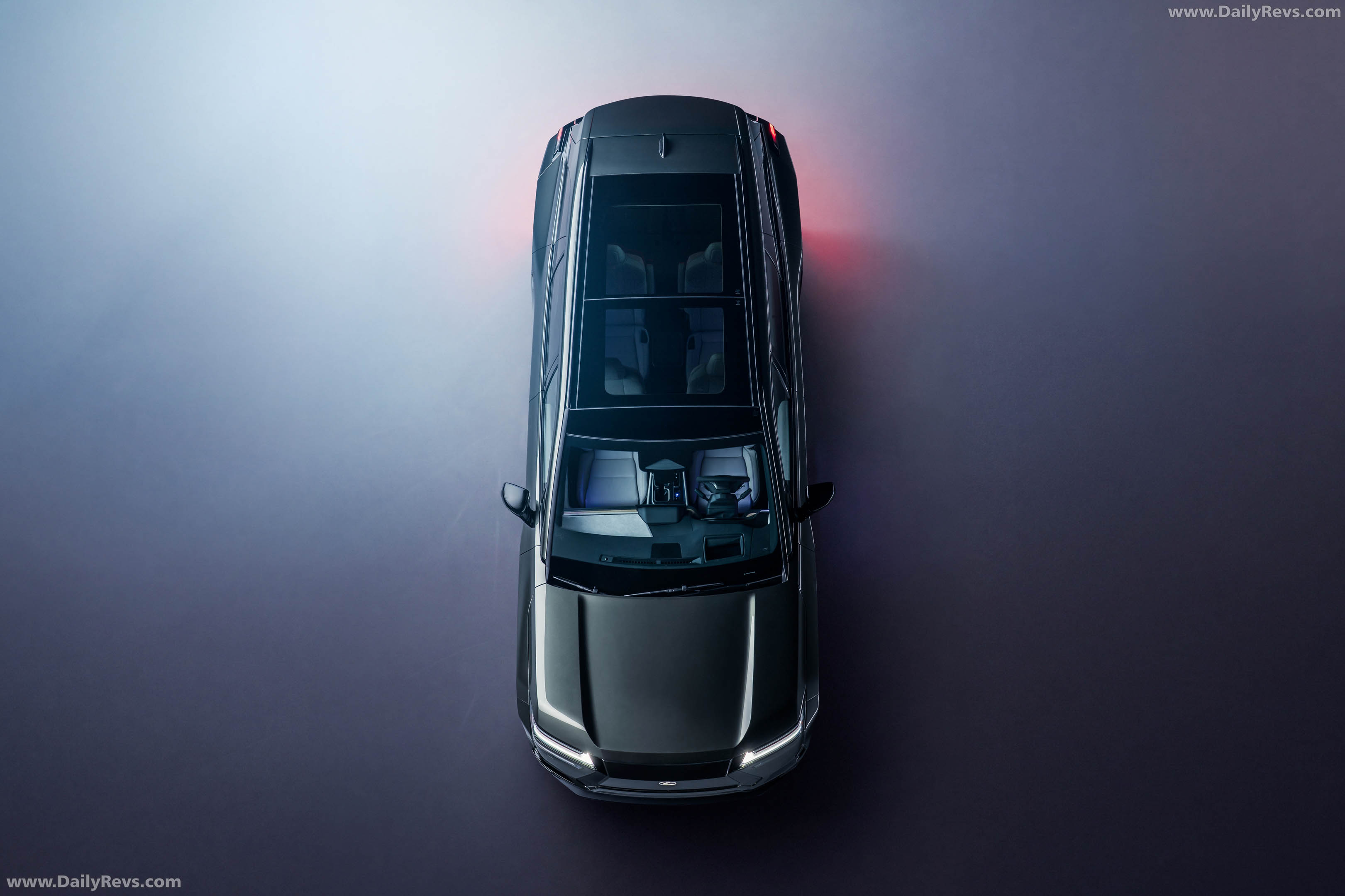 2027 Lexus TZ Top View