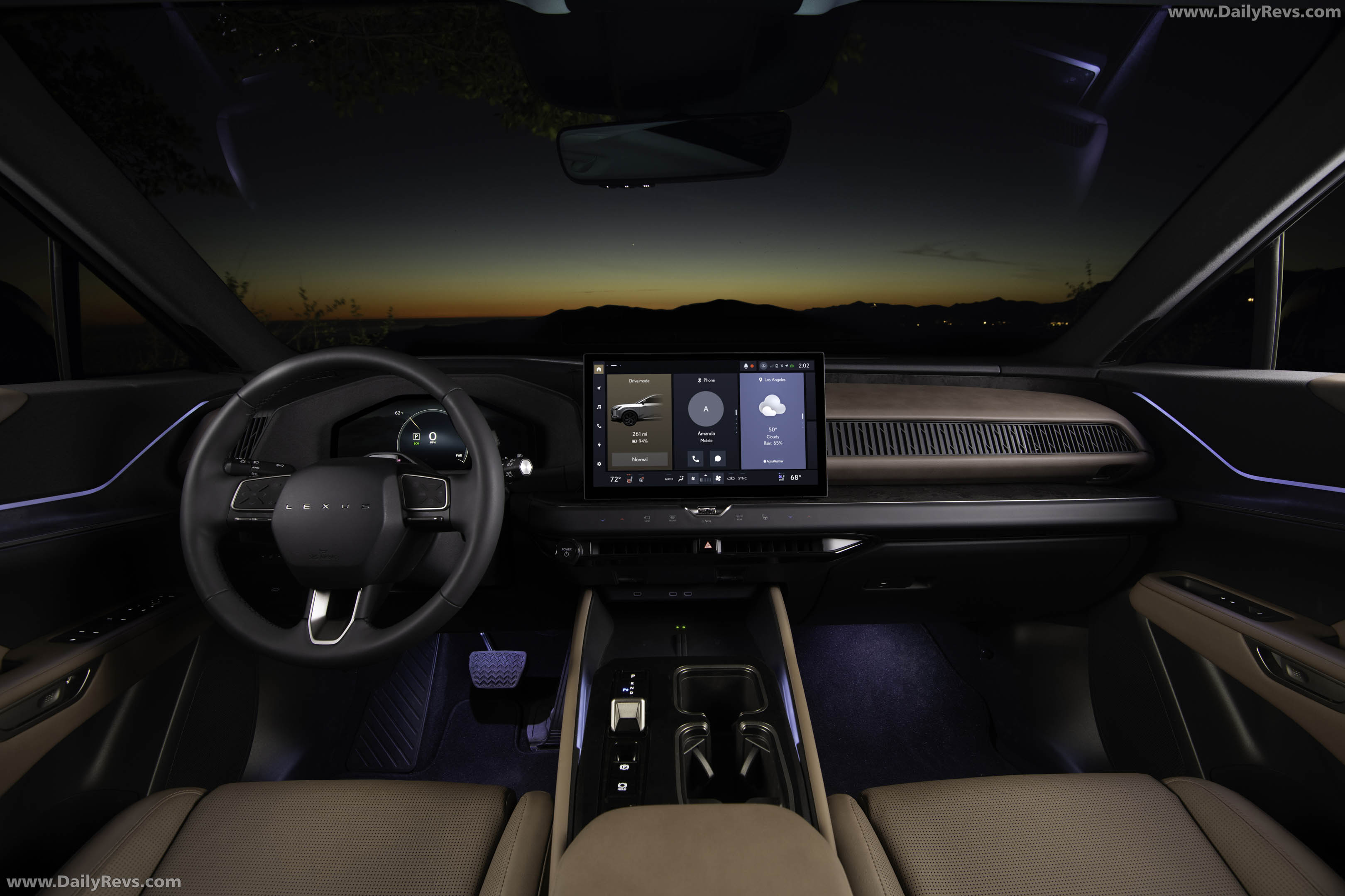 2027 Lexus TZ Interior