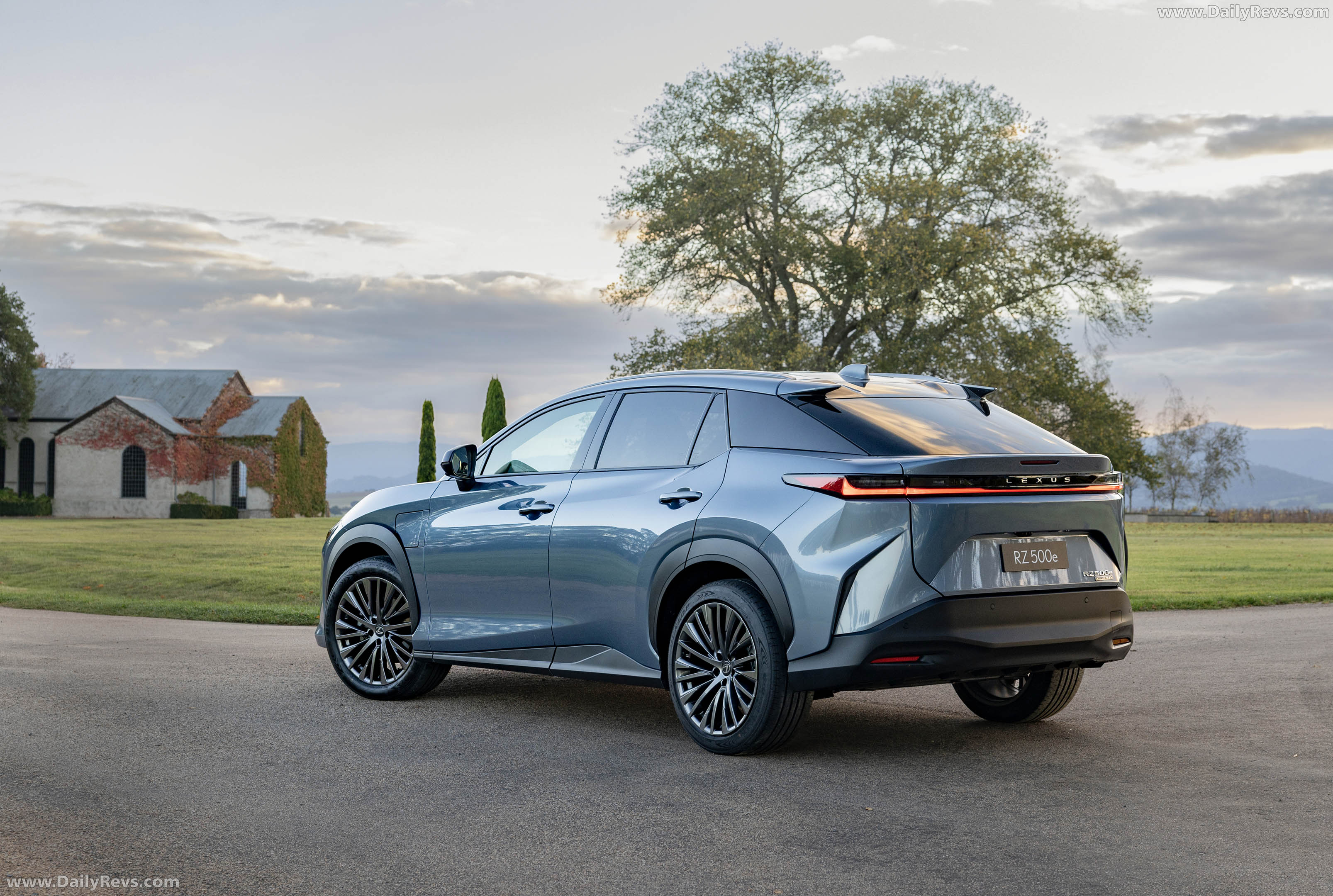 2026 Lexus RZ 500e Luxury Australian Version Rear View
