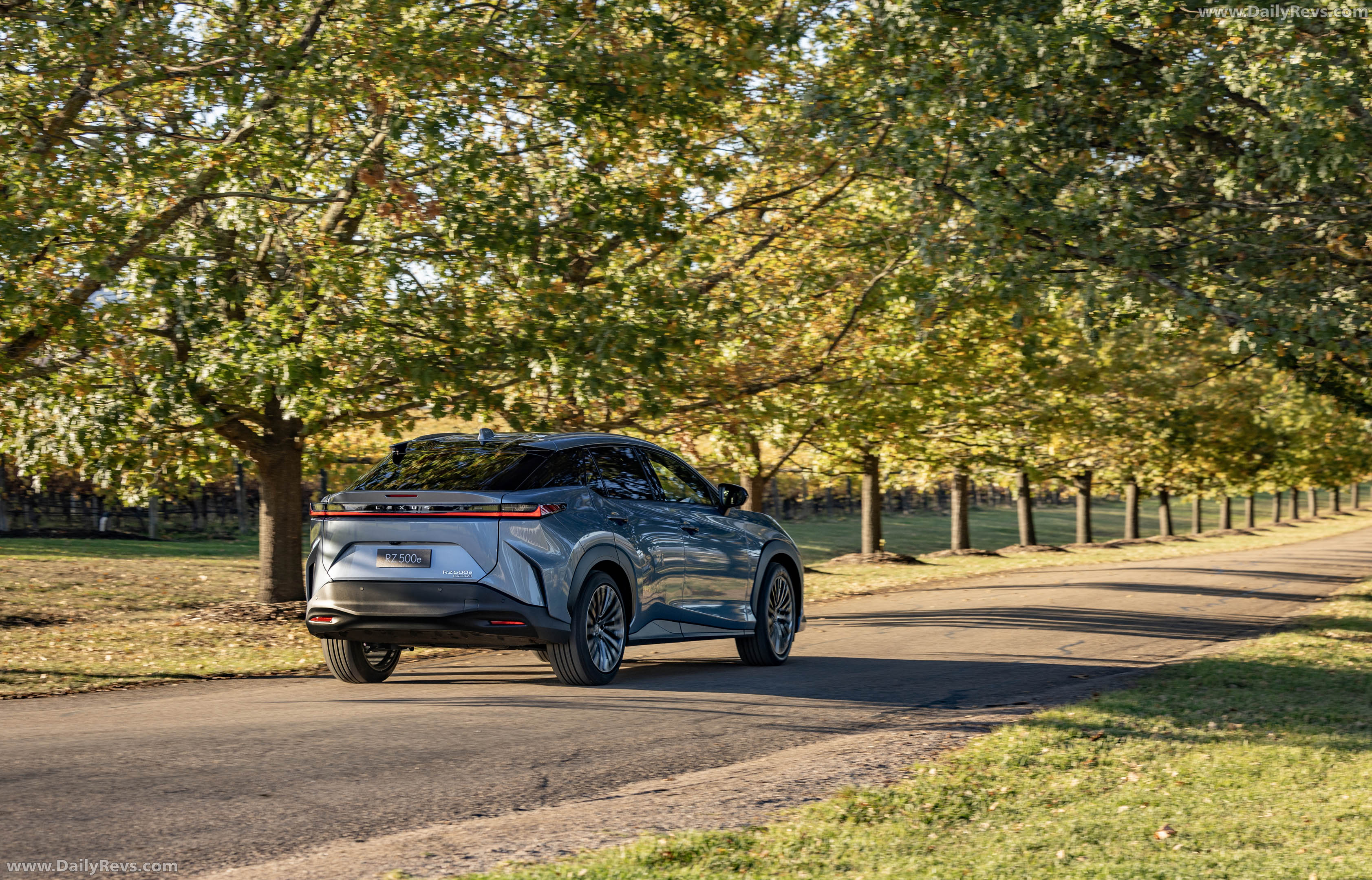 2026 Lexus RZ 500e Luxury Australian Version Rear View