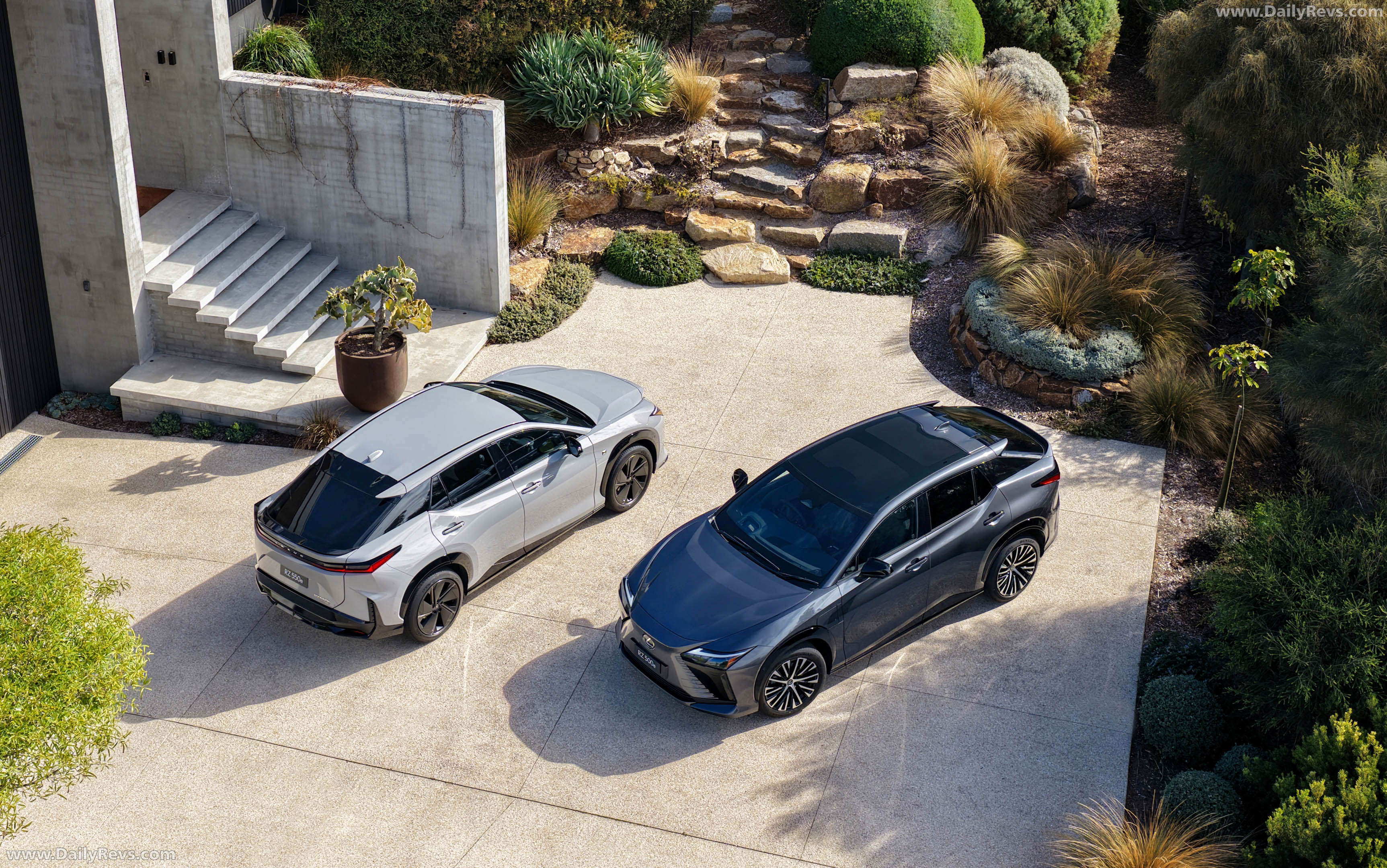 2026 Lexus RZ 500e Sports Luxury Australian Version Top View
