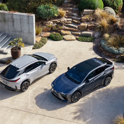 2026 Lexus RZ 500e Sports Luxury Australian Version Top View