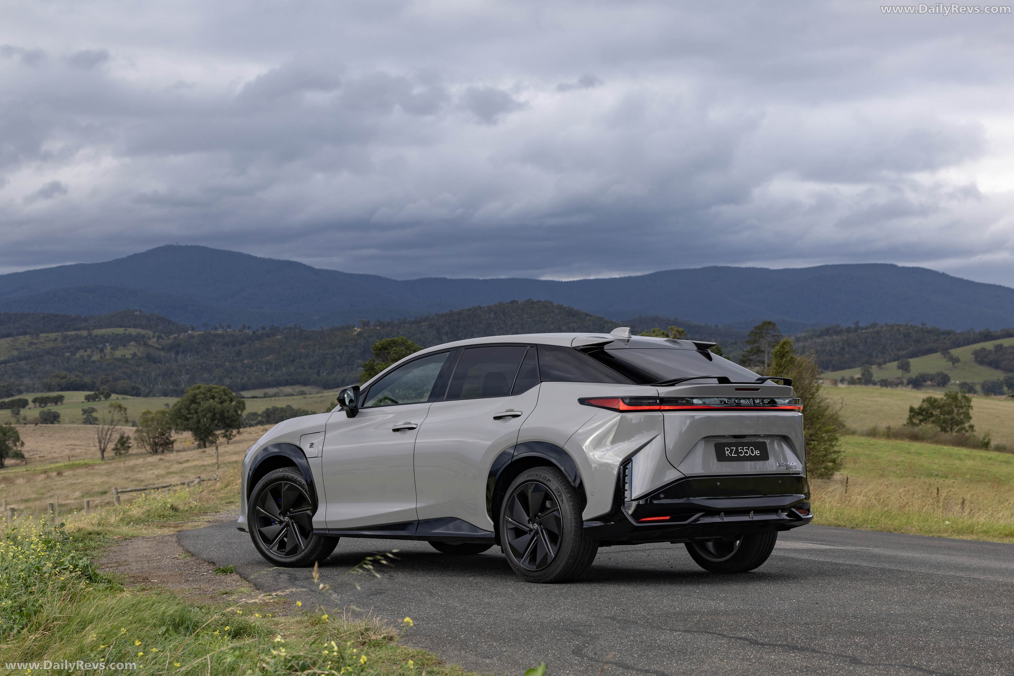 2026 Lexus RZ 550e F Sport Australian Version Rear View