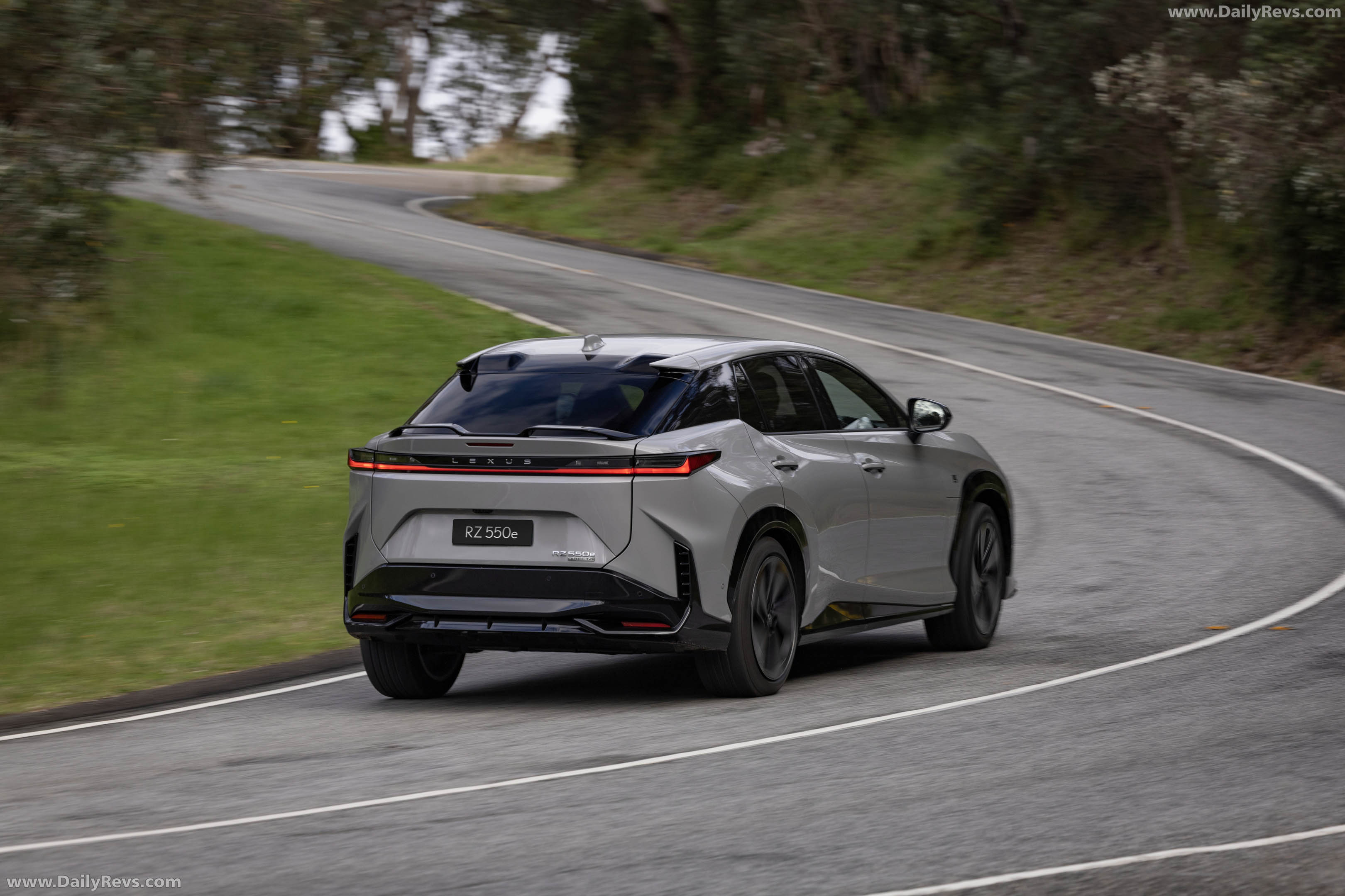 2026 Lexus RZ 550e F Sport Australian Version Rear View