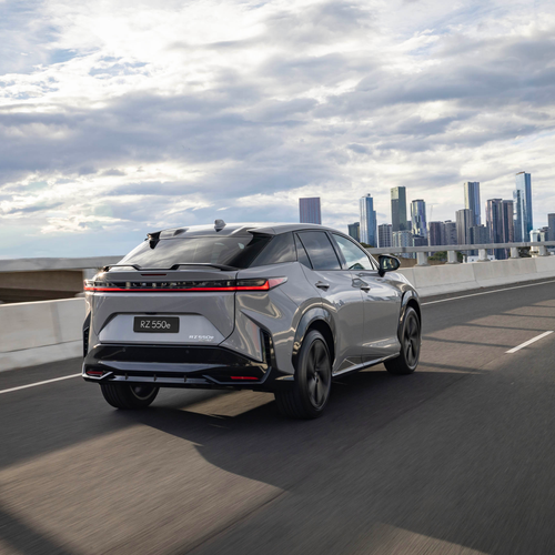 2026 Lexus RZ 550e F Sport Australian Version Rear View