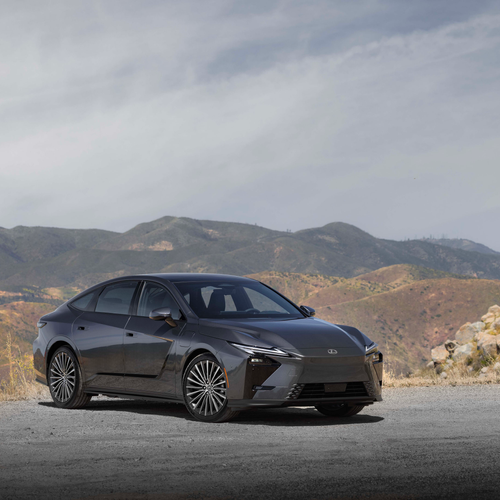 2026 Lexus ES 350e Luxury Executive Sonic Grey Front View