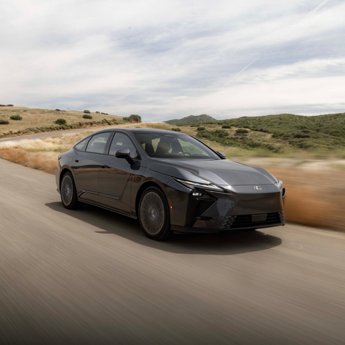 2026 Lexus ES 350e Luxury Executive Sonic Grey Front View