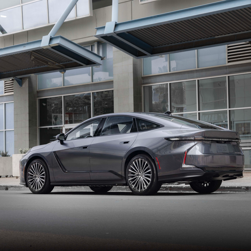 2026 Lexus ES 350e Luxury Executive Sonic Grey Rear View
