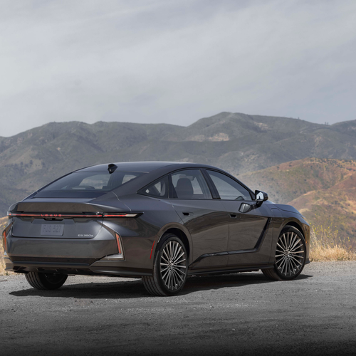 2026 Lexus ES 350e Luxury Executive Sonic Grey Rear View