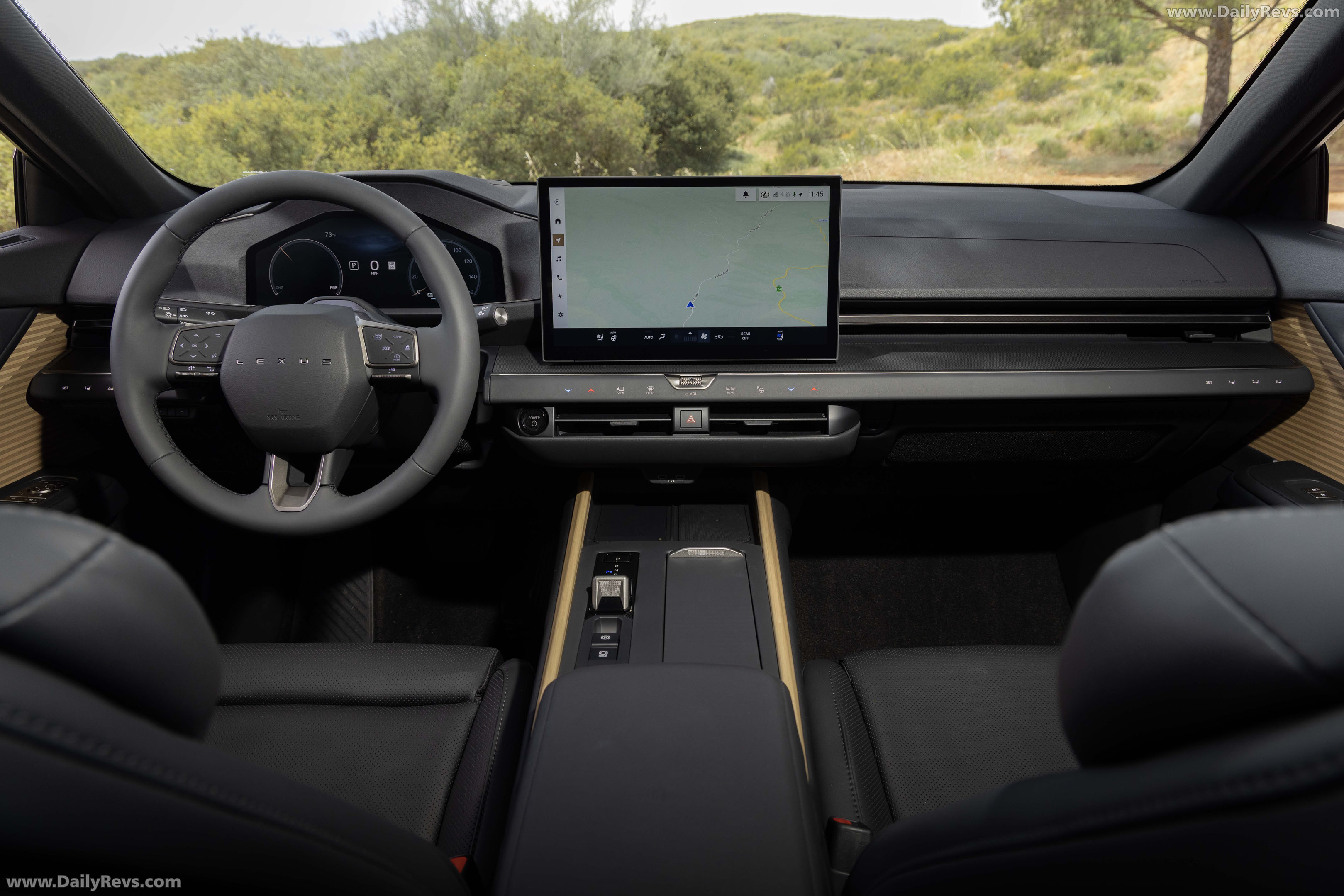 2026 Lexus ES 350e Luxury Executive Sonic Grey Interior