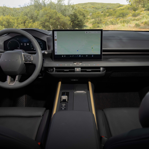 2026 Lexus ES 350e Luxury Executive Sonic Grey Interior