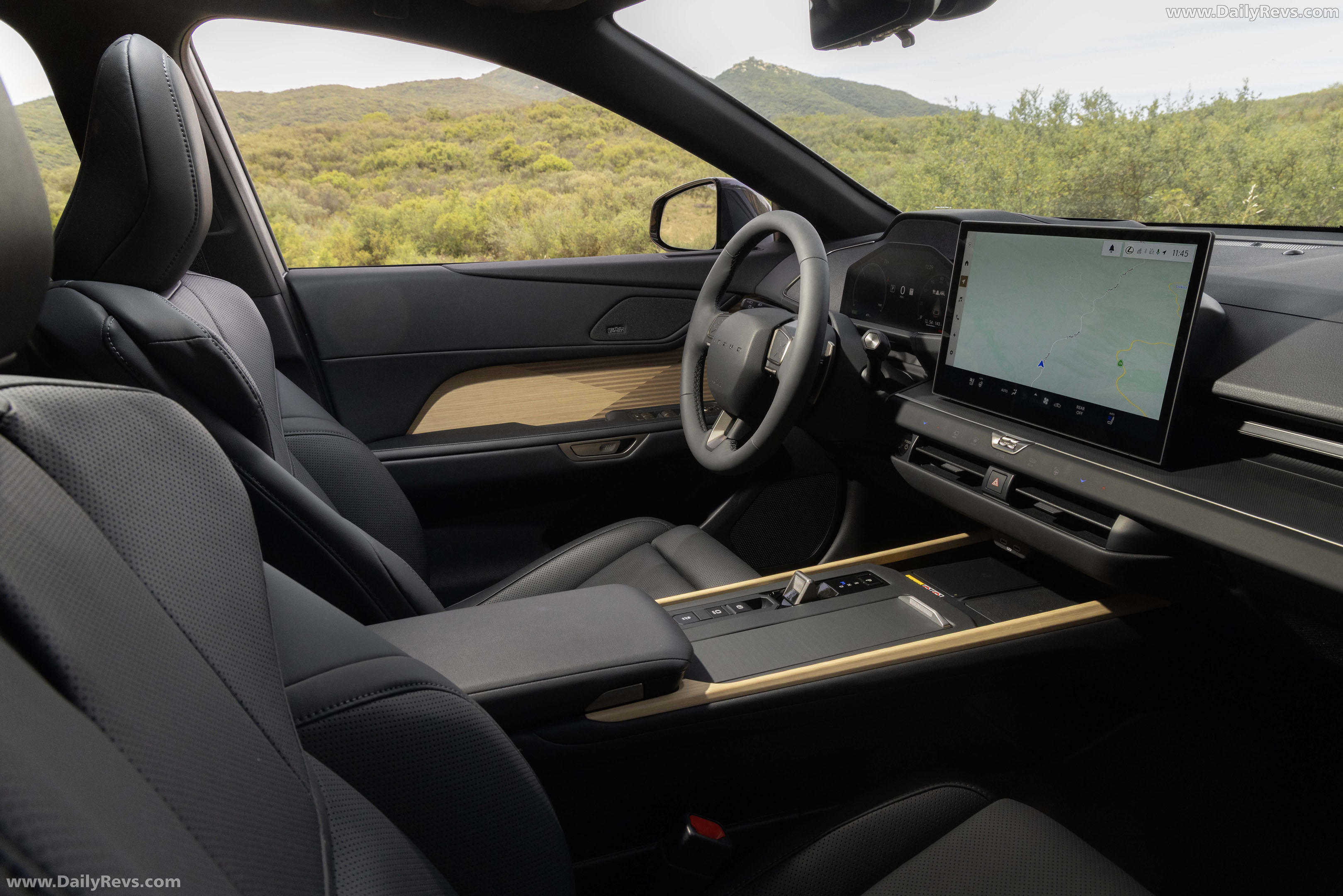 2026 Lexus ES 350e Luxury Executive Sonic Grey Interior