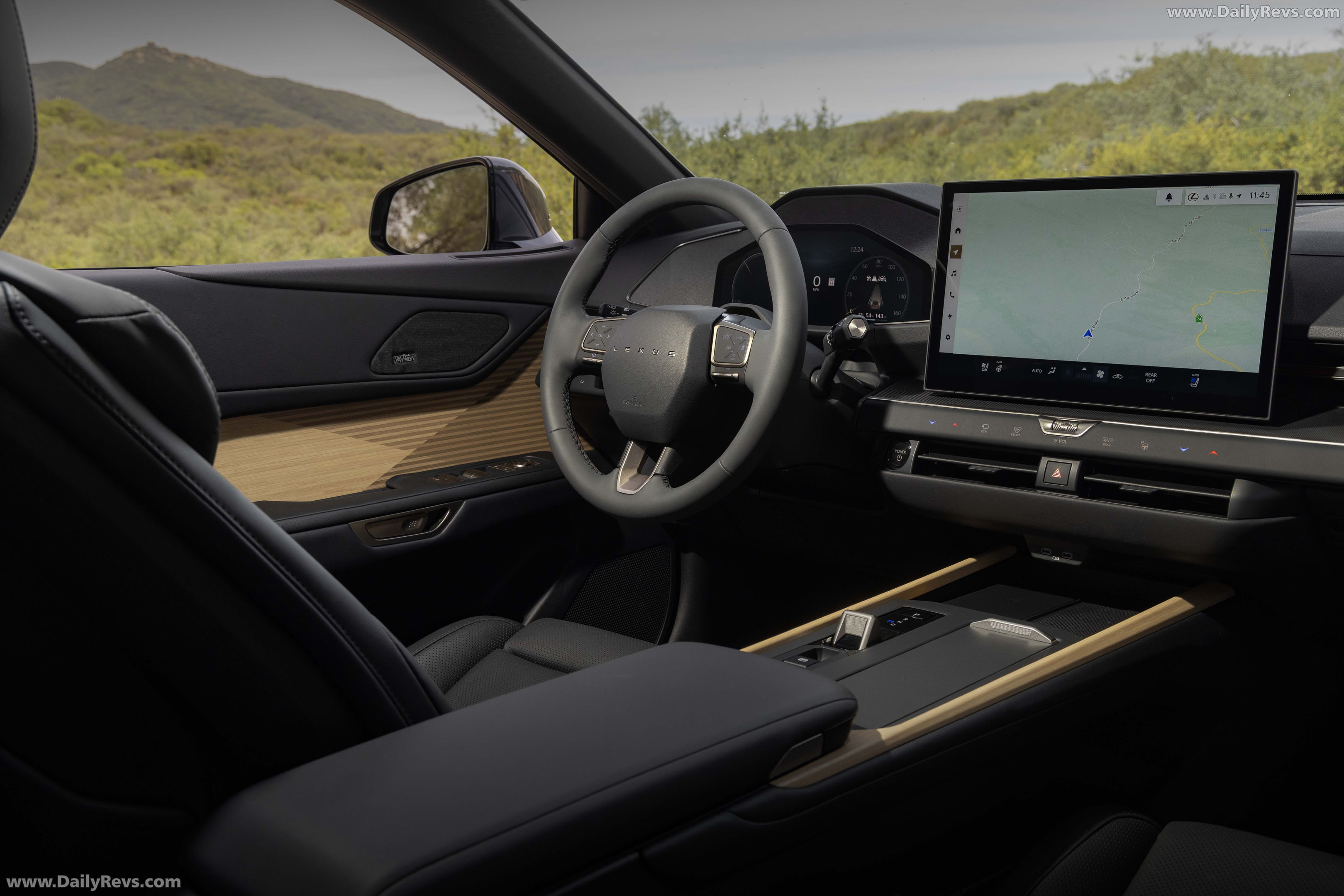 2026 Lexus ES 350e Luxury Executive Sonic Grey Interior