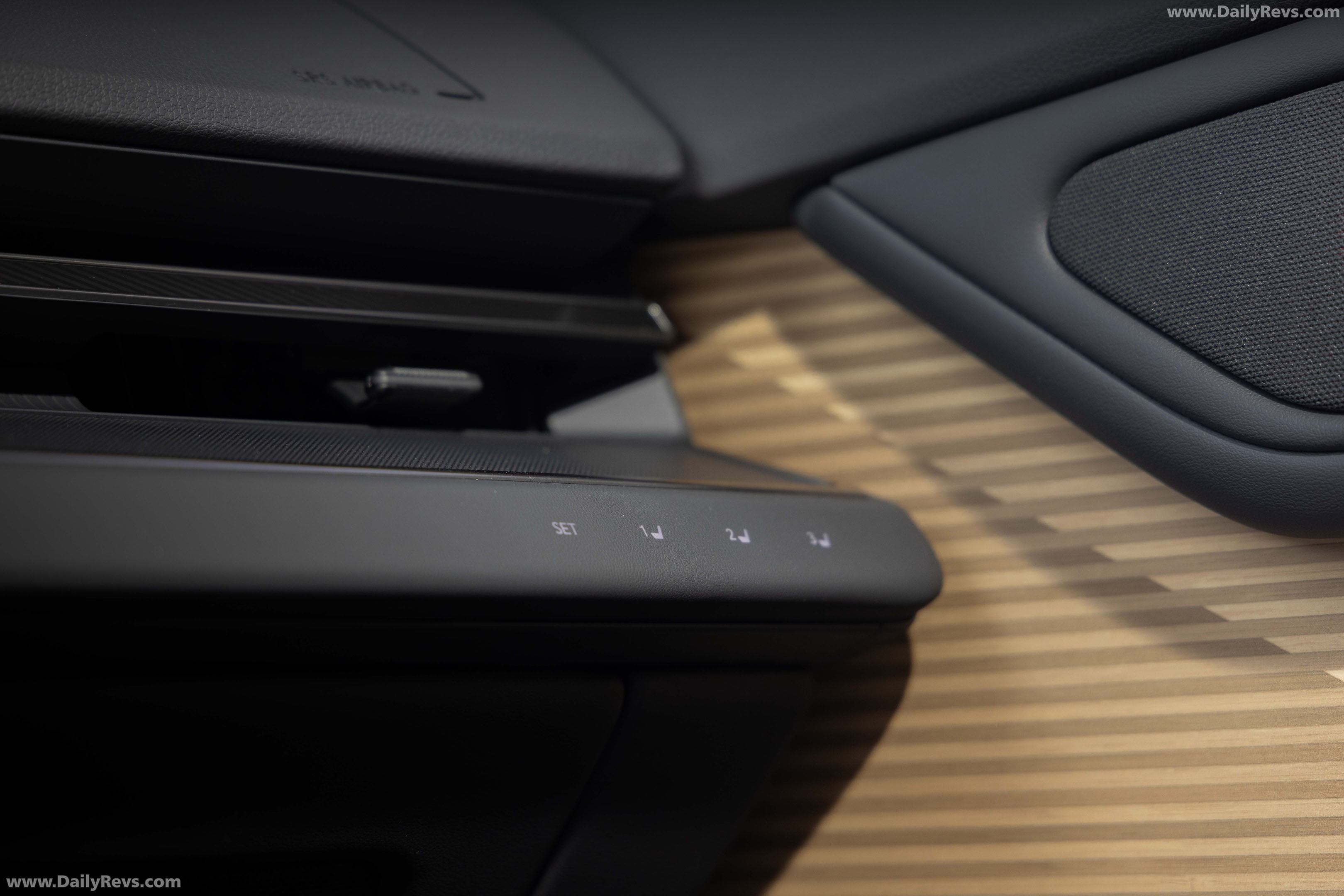 2026 Lexus ES 350e Luxury Executive Sonic Grey Interior